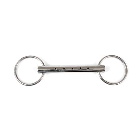 Jacks Imports Hollow Pipe Mouth Loose Ring Snaffle Bit 779